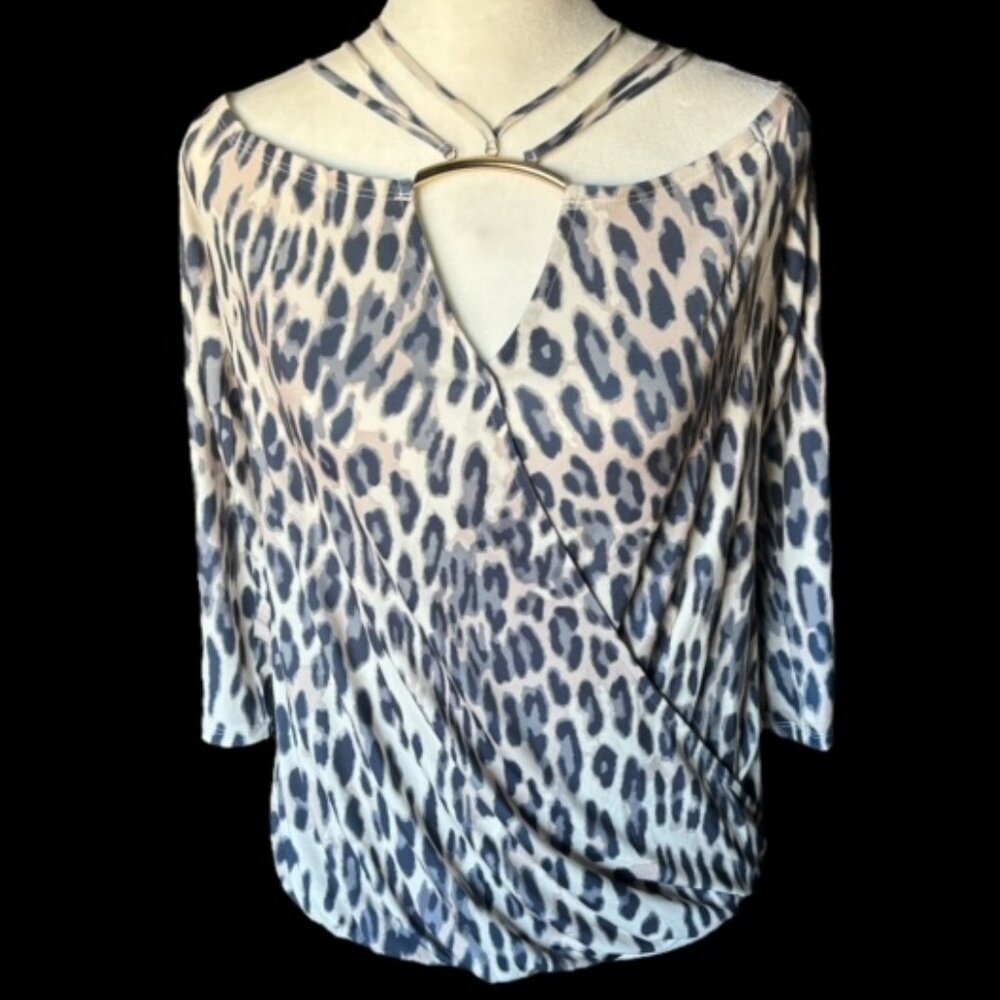 NWOT Venus Strappy Cold Shoulder Top